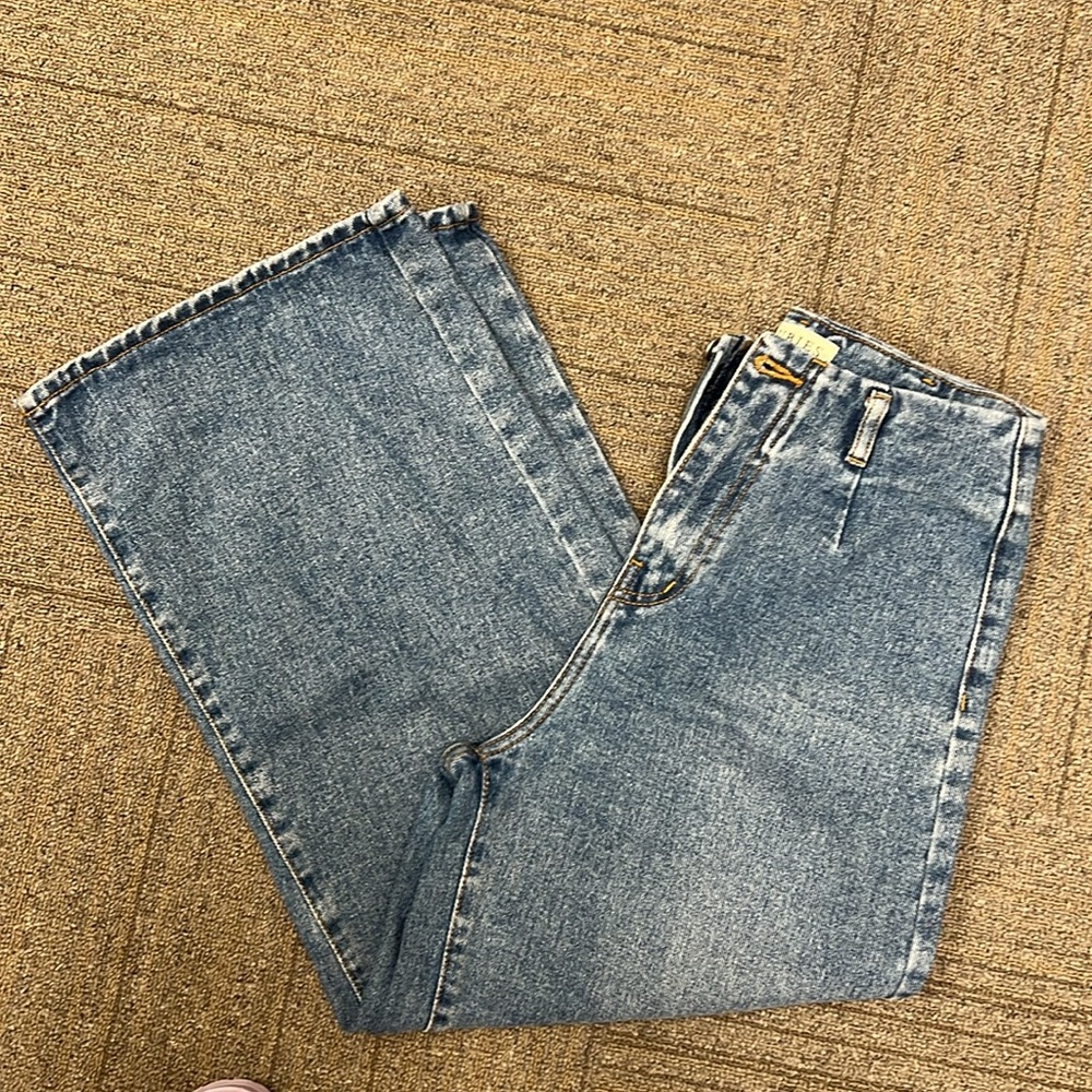 Rubie's Classic Blue Wide Leg Jeans Size 3 - Picture 6 of 6